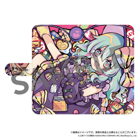 『東方LostWord』手帳型スマホケース 13 古明地こいし 砂糖菓子と妹